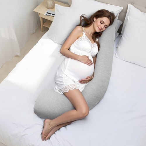 Vevor Pregnancy and Nursing Pillow Gray 118cm