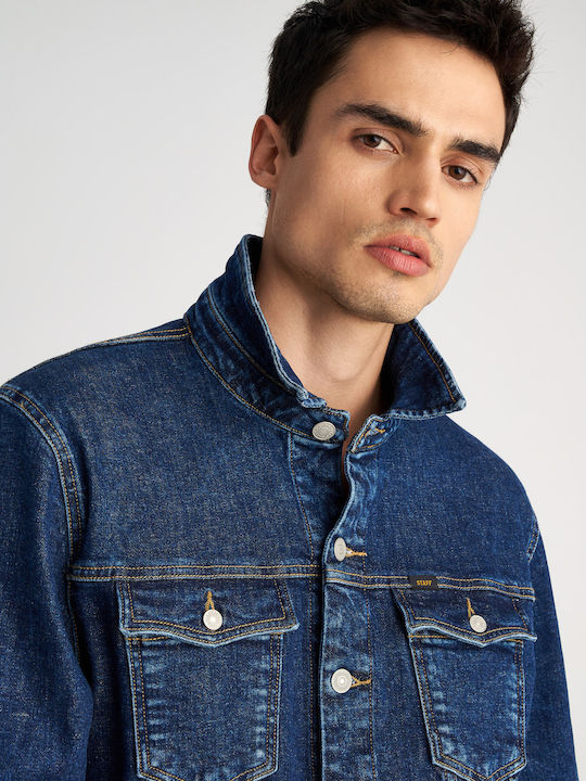 David Jeansjacke Jacke Blau
