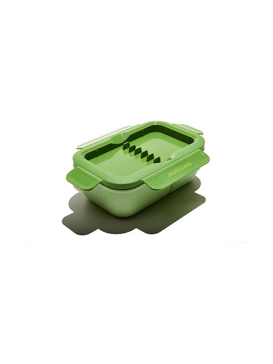 Muitomas Lunchbox Kunststoff Grün 1100ml 1Stück