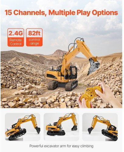 Vevor Ferngesteuerter Excavator Beige