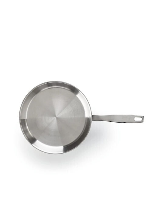 Beka Τηγάνι από Ανοξείδωτο Ατσάλι 24cm