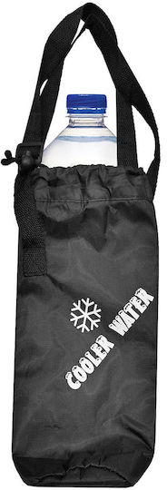 Isolierte Flaschentasche 1,5l 32x10cm Summertiempo 621882 Schwarz