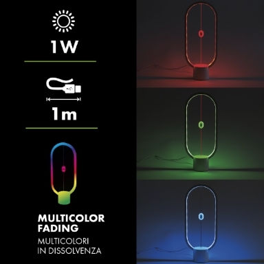 Gbc On Clessy Rgbw Led Table Lamp Usb Powered 55lm