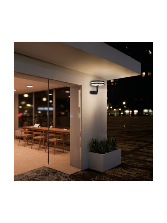 Kelu Artu Duo Solar USB Rechargeable Decorative Table Lamp 150lm 4000mAh Black