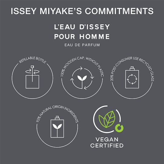 Issey Miyake L'eau D'issey Pour Homme Eau de Parfum Nachfüllbar 125ml