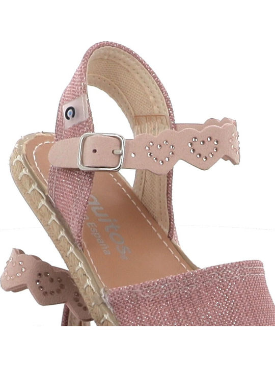 Espadrile pentru copii fată Conguitos culoare roz Cosh215036