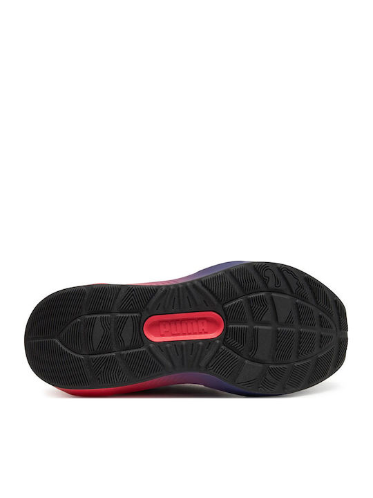 Enzo 5 Kids Sports Shoes Running with Laces Black