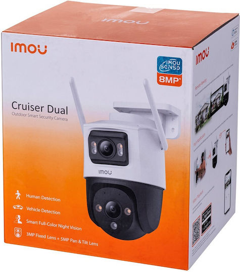 Hikvision DS-2CD2T43G2-2LI IP Surveillance Camera Wi-Fi Full HD+ 4MP Waterproof with Microphone and Lens 4mm