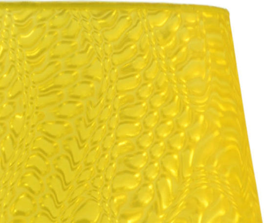 Veis Glass Table Lamp for Socket E14 with Yellow Shade and White Base
