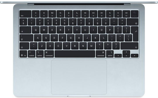 Apple MacBook Air 13.6 IPS Panel Retina Display M4 10-Core 16GB 512GB SSD 10-Core GPU with 30W Charger Sky Blue International English Keyboard