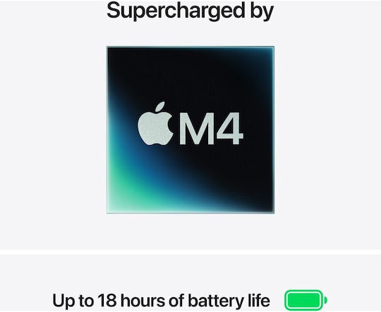 Apple MacBook Air 13.6 IPS Retina Display (M4 10-Core 24GB 512GB SSD 10-Core GPU) with 35W Charger (Dual Port) Midnight International English Keyboard