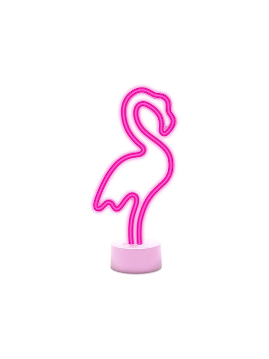 Neon Led On Stand Flamingo Pink Usb-c Fsc-11 Forever Light