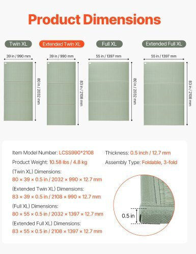 Vevor Exercise Mat Green