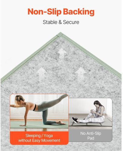Vevor Fitnessmatte für Kunstturnen Grün