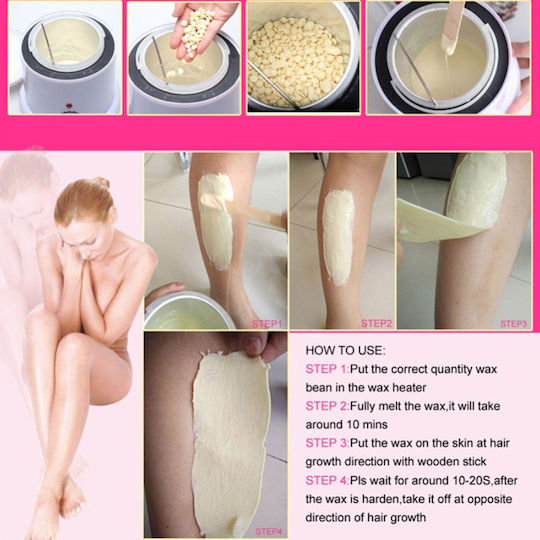 Professional Hair Removal Wax Beads Titanium Dioxide 400g – Blue