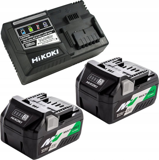 Hikoki C3606DB Δισκοπρίονο Brushless 36V 2x2.5Ah