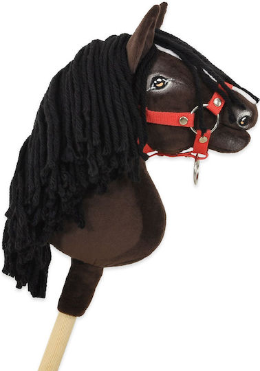 Hobby Horse Small Stick Horse Premium Dark Bay A4