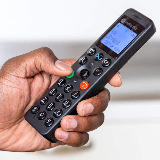 Motorola DOT201 Cordless Phone Black