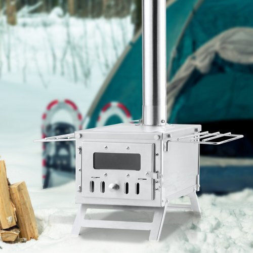 Vevor Wood Stove for Camping 35.3x43.7x27.6cm