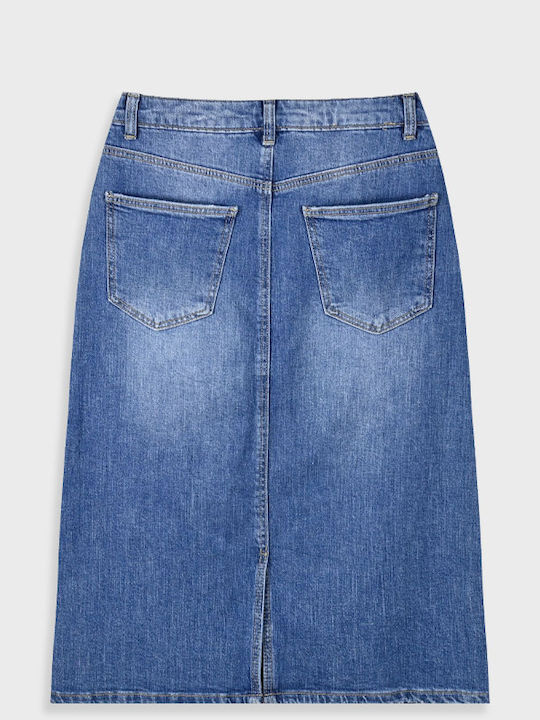 Fustă pentru Copii din Denim Albastru