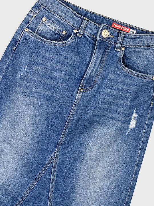 Fustă pentru Copii din Denim Albastru
