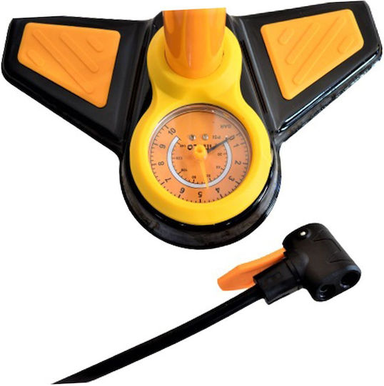 Ingco Hand Pump for Inflatables Double Action with Pressure Gauge