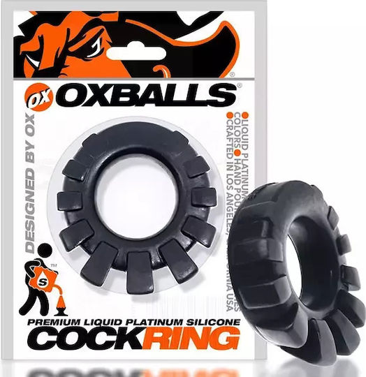 Oxballs Cock-Lug Lugged Cockring Black