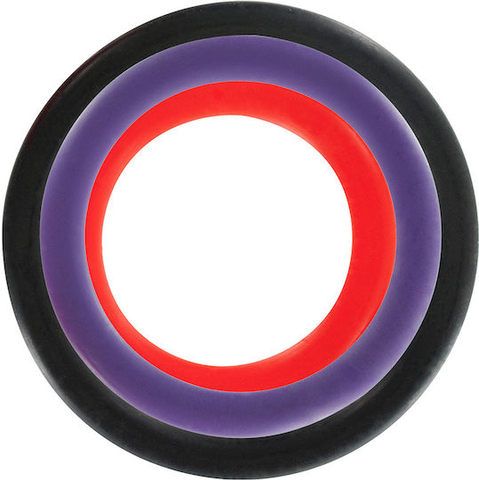 ToyJoy Triple Rings Multicolor