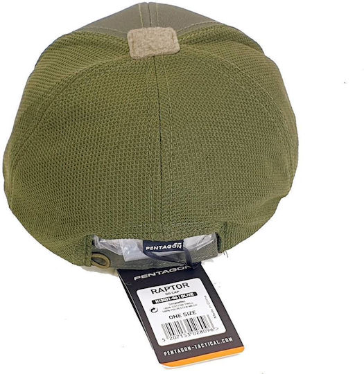 Pentagon Raptor BB Cap Καπέλο Κυνηγιού Jockey Olive Green