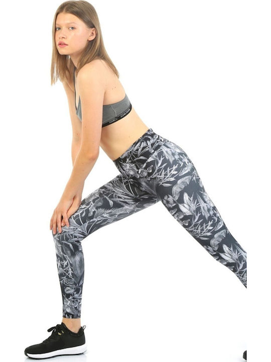 Dri-Fit WJFLEG13 Обучение Дамски Дълги Клин Висока Талия Черен