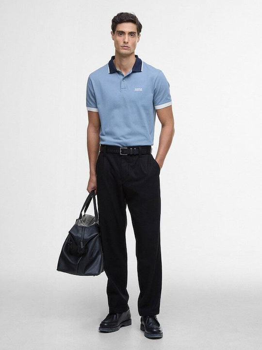 B Intl Polo Bluse Blau