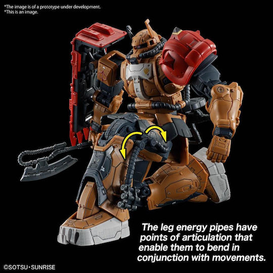 Gundam Requiem Vengeance Zaku Ii F Type Solari Hg 1/144 Scale Model Kit