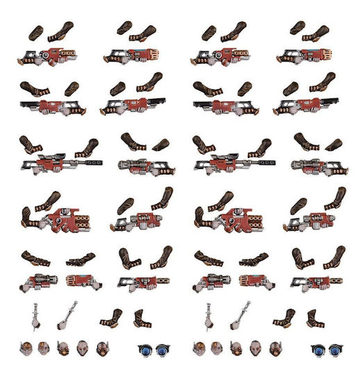Games Workshop Necromunda Delaque Weapons Figures 86τμχ