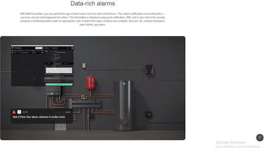 Ajax Multitransmitter Wireless Integration