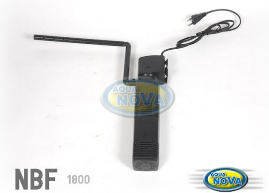 Aqua Nova Interior Filtru pentru Acvarii cu Capacitate până la 150lt, cu Volum 1200lt/h și Putere 25W