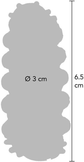 ToyJoy Προέκταση Πέους Power Stretchy Sleeve Clear 6.5cm