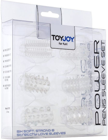 ToyJoy Power Penis Sleeve Set Penis-Verlängerungen Schwarz 4cm