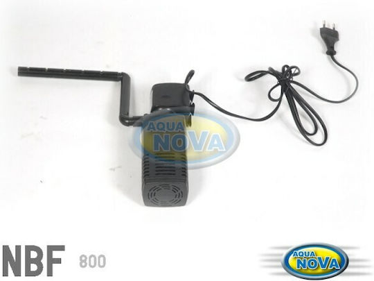 Aqua Nova NBF 800 Internal Filter 15W for Aquariums up to 150lt with Performance 800lt/h