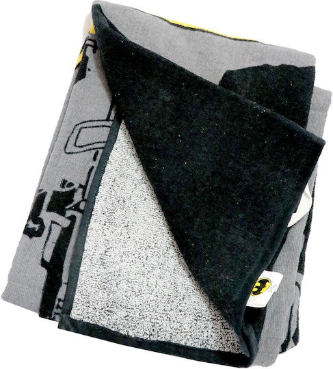 Batman Kinder-Strandtuch 70x140cm Bat213010 Schwarz