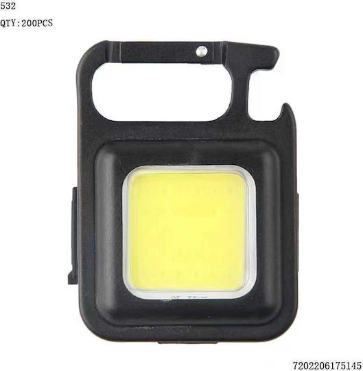 ACP Rechargeable Keychain Flashlight LED