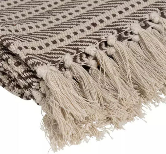 Ixia Regal Tischtuch Beige Brown 125x150cm