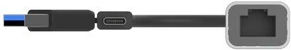 Unitek Converter Usb-c To Lan Gigabit Ethernet+usb-a Y-3465a