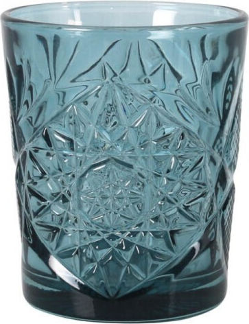 ONIS Set of Water Whiskey Cocktail Glasses Blue 350ml 6 Pieces