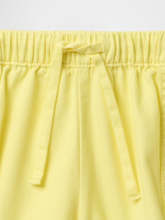 Kids' Shorts/Bermudas Fabric Fresh Yellow