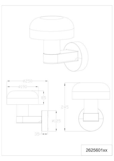 Trio Lighting 2625601 Trio Lighting 2625601