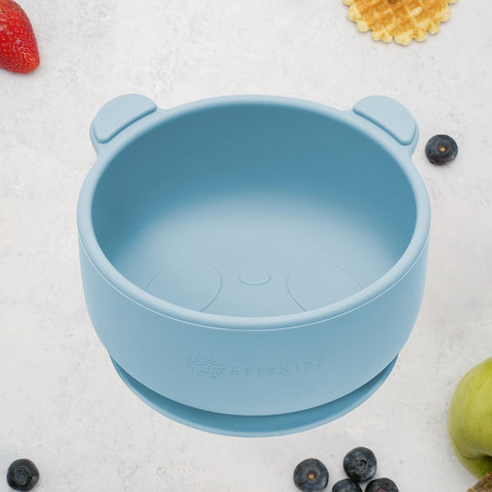 AppeKids Kinderessschale aus Silikon Türkis