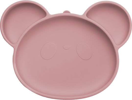 AppeKids Kinderteller aus Silikon Rosa