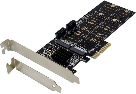 Dawicontrol PCIe Card with PCI-E Slot RAID SATA
