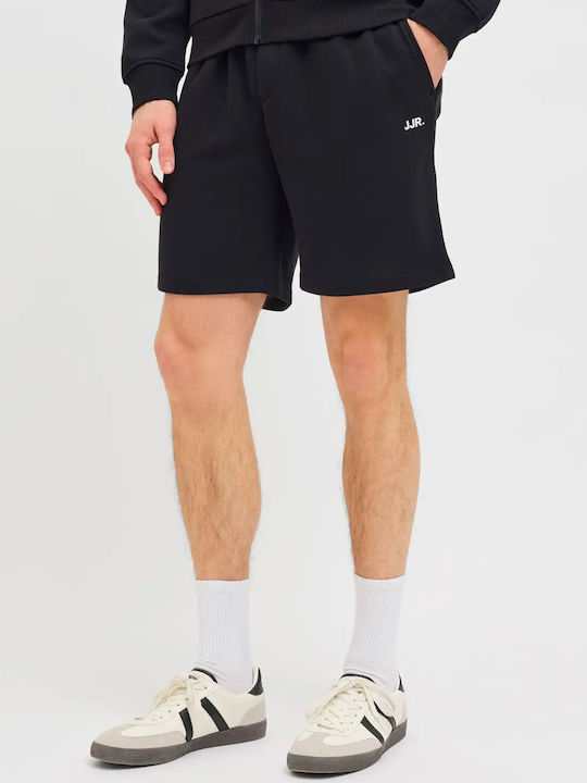 JJ Rebel Αθλητική Ανδρική Βερμούδα Black