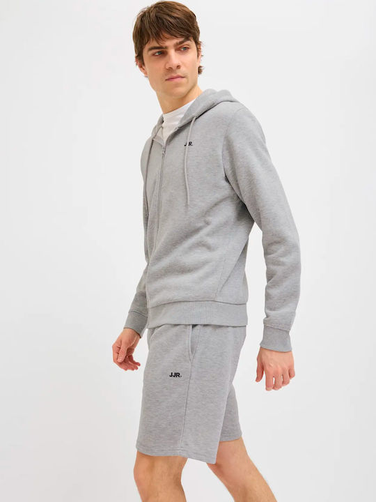 Αθλητική Ανδρική Βερμούδα Light Grey Melange